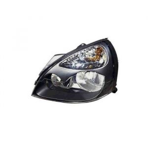 Renault Phare avant gauche noir H7/H1 Clio 2 phase 2 2001-2005