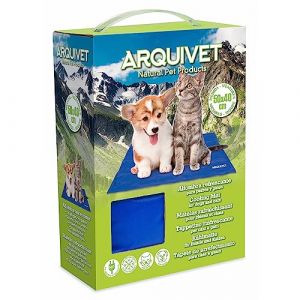 Arquivet Tapis rafraîchissant pour Chiens et Chats 40 x 50 cm, Tapis rafraîchissant pour Animaux de Compagnie
