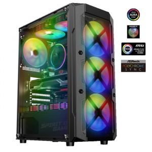 Image de Spirit of Gamer BOITIER PC GAMER REBEL XT DARK