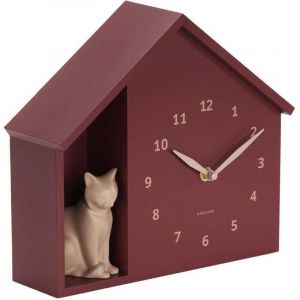 Present time Horloge murale Sitting Cat