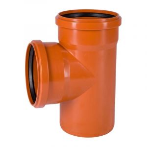 Culotte PVC assainissement DN160 87 degr&eacute;s