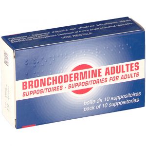 Serp Bronchodermine Adultes - 10 Suppositoires
