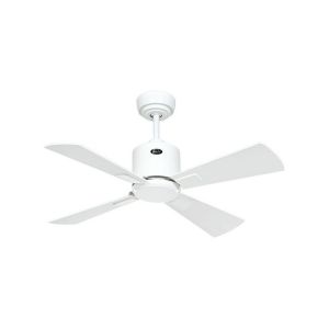 Boutica-design Ventilateur de Plafond Eco Neo III 92cm Blanc Gris Clair -