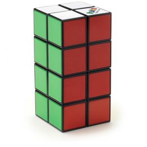 Spin Master Rubik's Cube, Tour 2 x 2 x 4 cm, Casse-tête Complexe à résolution de problèmes, Puzzle Classique aux Couleurs Assorties, Jouet sensoriel pour Adultes, Adolescents, Enfants, à partir de 8 Ans