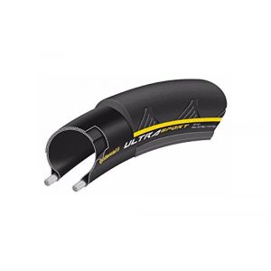 Image de Continental Ultra Sport II Pneu de vélo Noir/Jaune,23-622