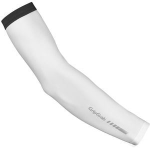 GripGrab UV Sleeves Manchettes anti-UV, white S Manchettes