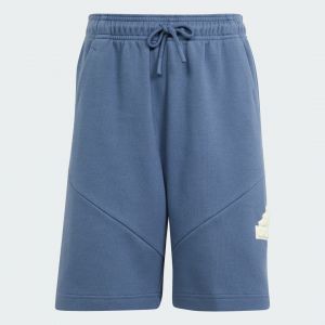 Adidas Future Icon Logo Shorts Garçons - Gris Foncé