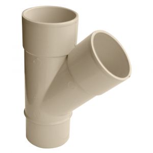 Jardibric Culotte pvc mff a coller 45° diametre 50mm sable
