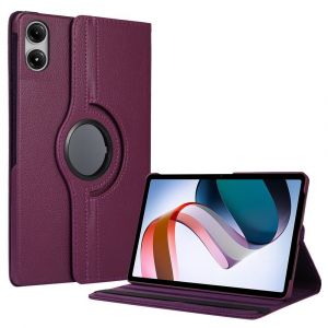 Etui housse protection pour Xiaomi Redmi Pad 2 Pro 12,1 pouces rotative 360 degr&eacute;s rouge Pochette coque XEPTIO