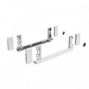 Hettich Kit tiroir casserolier AvanTech YOU Inlay - hauteur 187 mm - blanc - longueur 500 mm