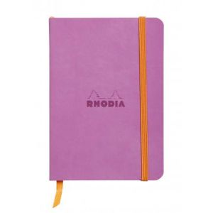 Rhodia 117311C Rhodiarama lilas - Carnet souple format 10,5 x 14,8 cm 144 pages - Ligné