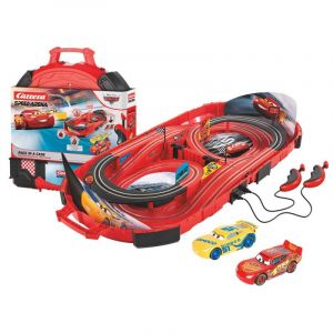 Carrera CIRCUIT VOITURES SPEED ARENA DISNEY PIXAR CARS RACE IN A CASE
