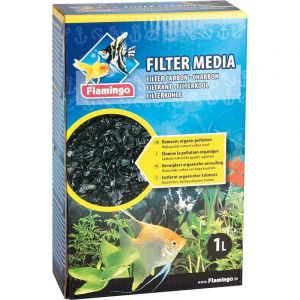 Flamingo Charbon filtrant 450 g pour aquarium