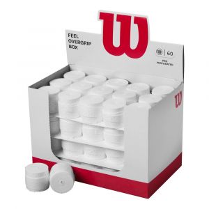 Wilson Surgrip Professionnel Tennis Unisexe, Blanc