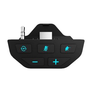 Noir Adaptateur de casque stéréo Tête de conversion X1 ONE compatible pour Manette de jeu sans fil XBOX One