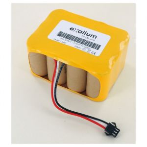 Exalium Premium - Batterie 14.4V 3Ah NiMh pour Robot aspirateur Quigg RVC2-FB