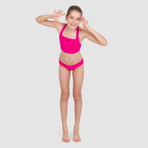 Image de Speedo Kid's Essential Endurance+ Medalist 2PC - Bikini taille 152, rose
