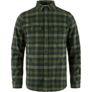 Fjällräven Skog Shirt - Chemise homme Deep Forest / Laurel Green L