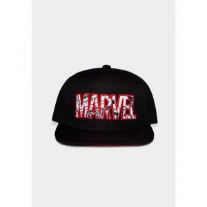 Marvel Comics - Marvel Logo Retro Classic - Casquette - noir - Onesize - 85 % polyacrylique, 15 % coton
