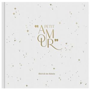 Livre de Naissance Petit Amour - Blanc