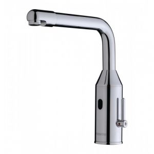 Presto Mitigeur P5750 avec bec stand ard, transformateur 230V AC/7 VDC IP65, flexibles PEX et bec fixe réf. 55136
