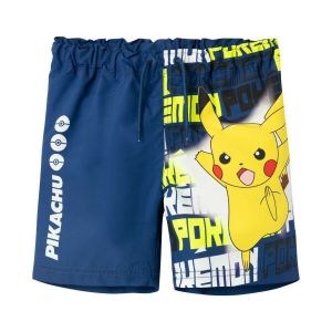 name it Short de bain enfant Makhi Pokemon