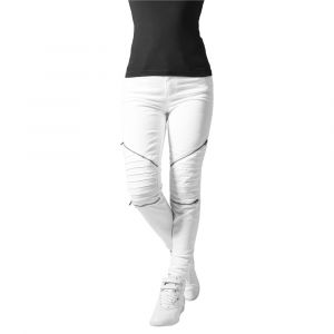 Urban classics Pantalon Stretch Biker 29 White