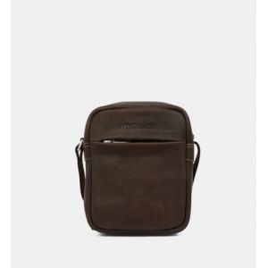 Arthur & Aston Sac besace Destroy cuir Marron - Couleur Marron - Taille Taille unique