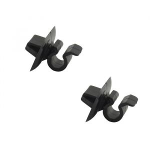Lot de 2 Agrafe Clips Attache Fixation Barre de Capot prévu pour BERLINGO C2 C3 C4 C15 SAXO 106 306 407 605 806 PARTNER - 792834