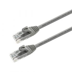 A145-0331 network cable RJ45 patch cable lszh cat.6a 500 mhz utp awg24, grey, 15m - Aisens