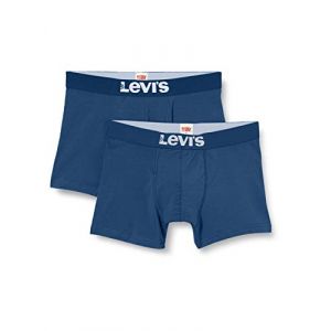 Levi's Solid Basic Boxer 2 Pack S Indigo - Indigo - S