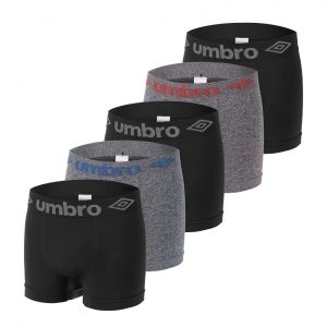 Umbro Boxer Homme sans Couture, Caleçon Homme Anti-Irritation et Respirant