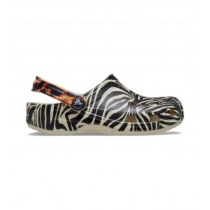 Crocs Sabots CLASSIC ANIMAL REMIX CLOG - Couleur 36 / 37,38 / 39,42 / 43,37 / 38,39 / 40,41 / 42 - Taille Beige