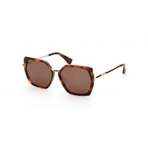 Max Mara Femme MM0136 MILLER-5 52E Lunettes de soleil Acétate Géométrique Normale