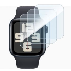 Karylax [Pack x3] Protection d'écran en Verre Trempé Dureté 9H pour Apple Watch SE 40mm (Serie 6/5/4/SE)