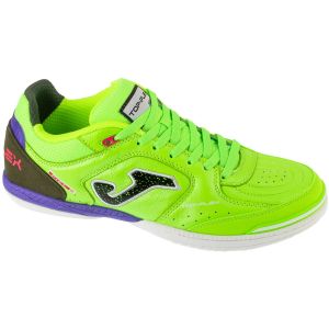 Chaussures de futsal haut flex 2511 vert fluo indoor enfant