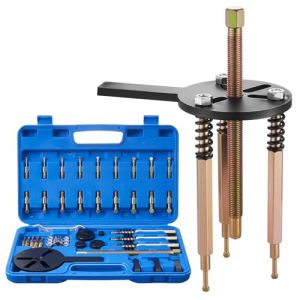 VEVOR Kit d'Extracteur de Roulements &agrave; 3 M&acirc;choires 36PCs, Kit d'Extraction de Roulements Internes et Externes sans Arbre Int&eacute;rieur, Multifonctionnel, avec &Eacute;tui de Rangement Portable Robuste, Atelier
