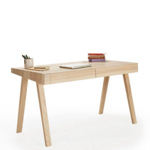 Image de Emko DESK 4.9 - bureau 140 x 70 cm frêne lituanien