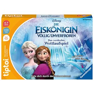 Ravensburger Tiptoi Disney La Reine des Glaces : le jeu de course tordu