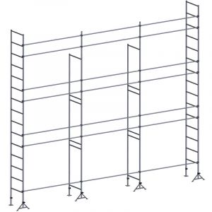 Echafaudage ES49 maçon 80 m² Lisses structure