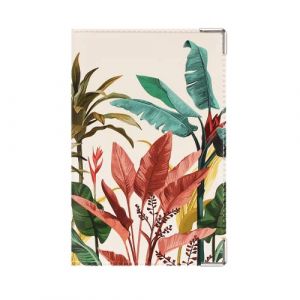 Image de Porte-papiers voiture pour papiers Français couleur motif tropical Color Pop - PVC imprimé - France