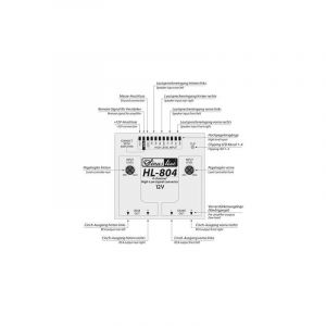 Sinuslive Adaptateur niveau haut-bas HL-804
