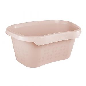 Keeeper Panier à Linge avec Support pour Hanche, 30,5 l, Tilda, Nordic Pink