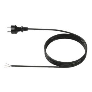 Image de Bachmann C&acirc;ble de raccordement dalimentation 321.176 noir 5 m 1 pc(s)