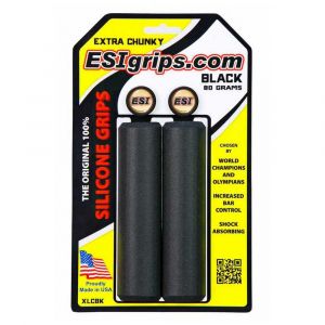 Esi Paire de grips silicone extra chunky 34mm noir
