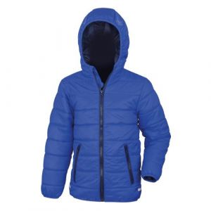 Result Core - Veste molletonnée coupe-vent imperméable - Enfant (M) (Bleu roi/Bleu marine) - UTRW5242