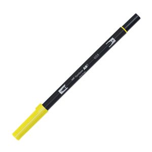 Tombow Feutre pinceau double pointe - ABT-055 - jaune process