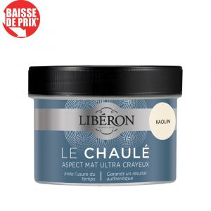 Liberon Peinture boiseries intérieur Le Chaulé kaolin mat poudré 0 25L