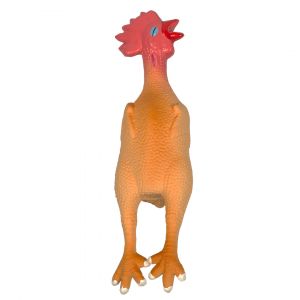Jouet pour chien poulet grinçant en latex Duvoplus