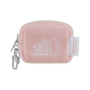 Terry Pouch Keyring - 2 Colors Pink
